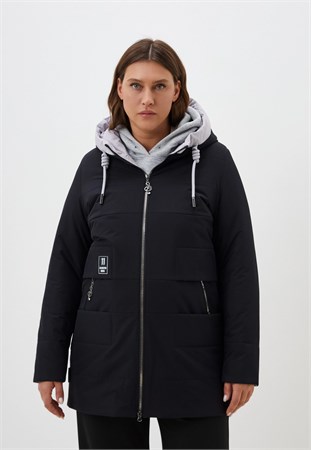 Кармель 648 куртка синяя демисезонная 13685