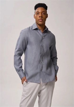 4531-6 рубашка льняная 14402