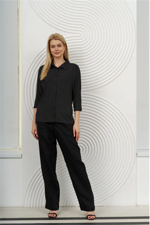 3337-0 брюки льняные на резинке 14410