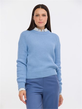 Свитер 7055-23-4(1) голубой  7055-23-4(1)