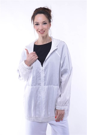 1203 ветровка летняя белая 1203 ветровка