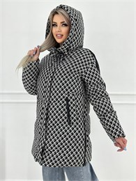 Кармель КК 7097 черный ЗИМА куртка КК 7097