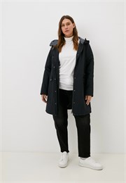 Кармель ЕК 2261 куртка синяя, отделка крапушка 2261