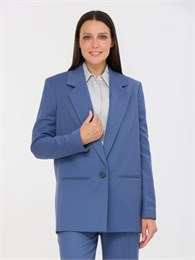 Жакет 134-16-1 пыльно-синий  134-16-1