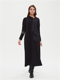 платье женское P017 LI-51350 черн 6462