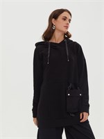 свитшот женский С007 dny poly черн. 6464
