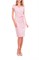 VLD907214 Платье женское (розовый) VLD907214