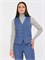 Жилет 214-16-1 пыльно-синий 214-16-1