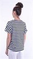 4511 Блуза трикотажная в полоску 2598