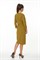 AZDT7086/оливк платье 00113401