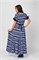 MV 217393 платье сине-бел. полоска 217393