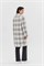 пальто женское 512/2 wl 1820 клетка серая 6507